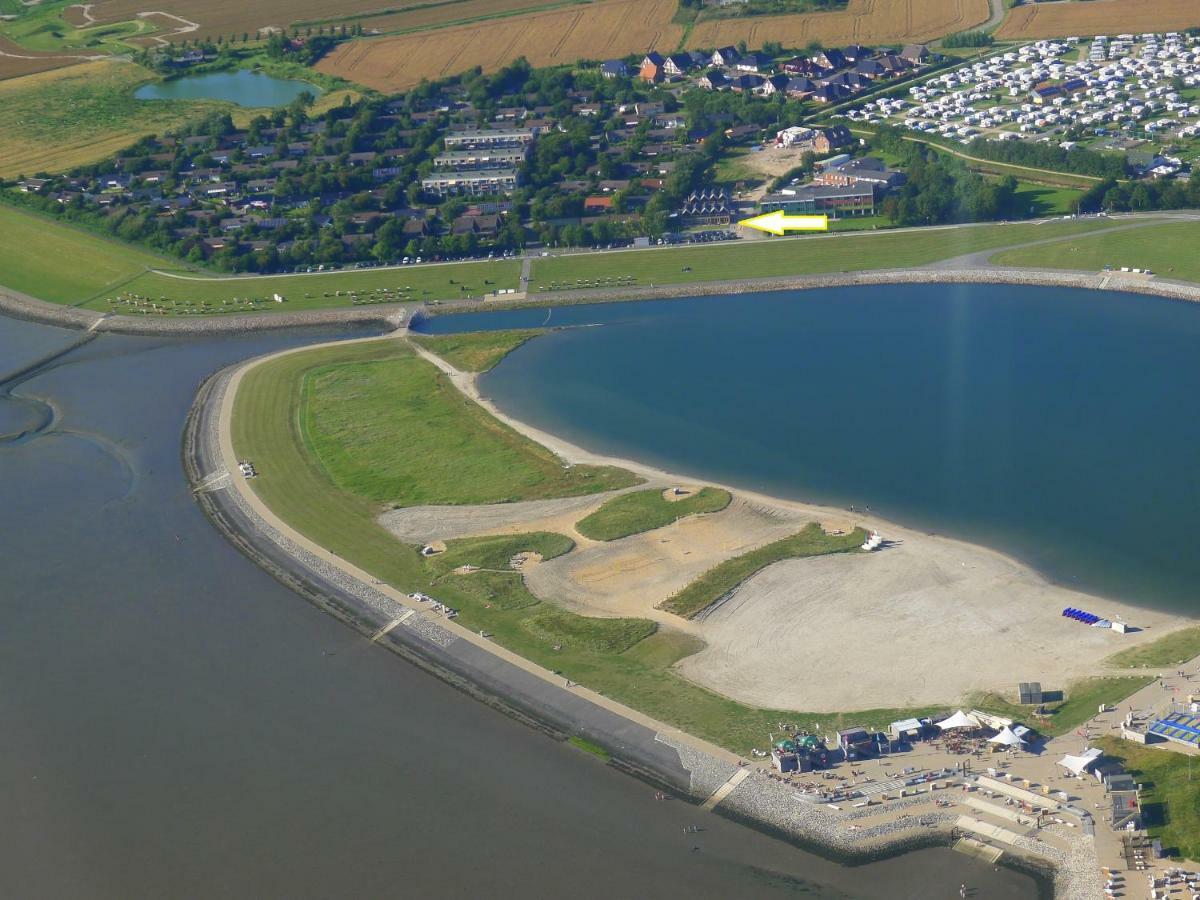 Strandhaus Kleine Perle 比苏姆 外观 照片